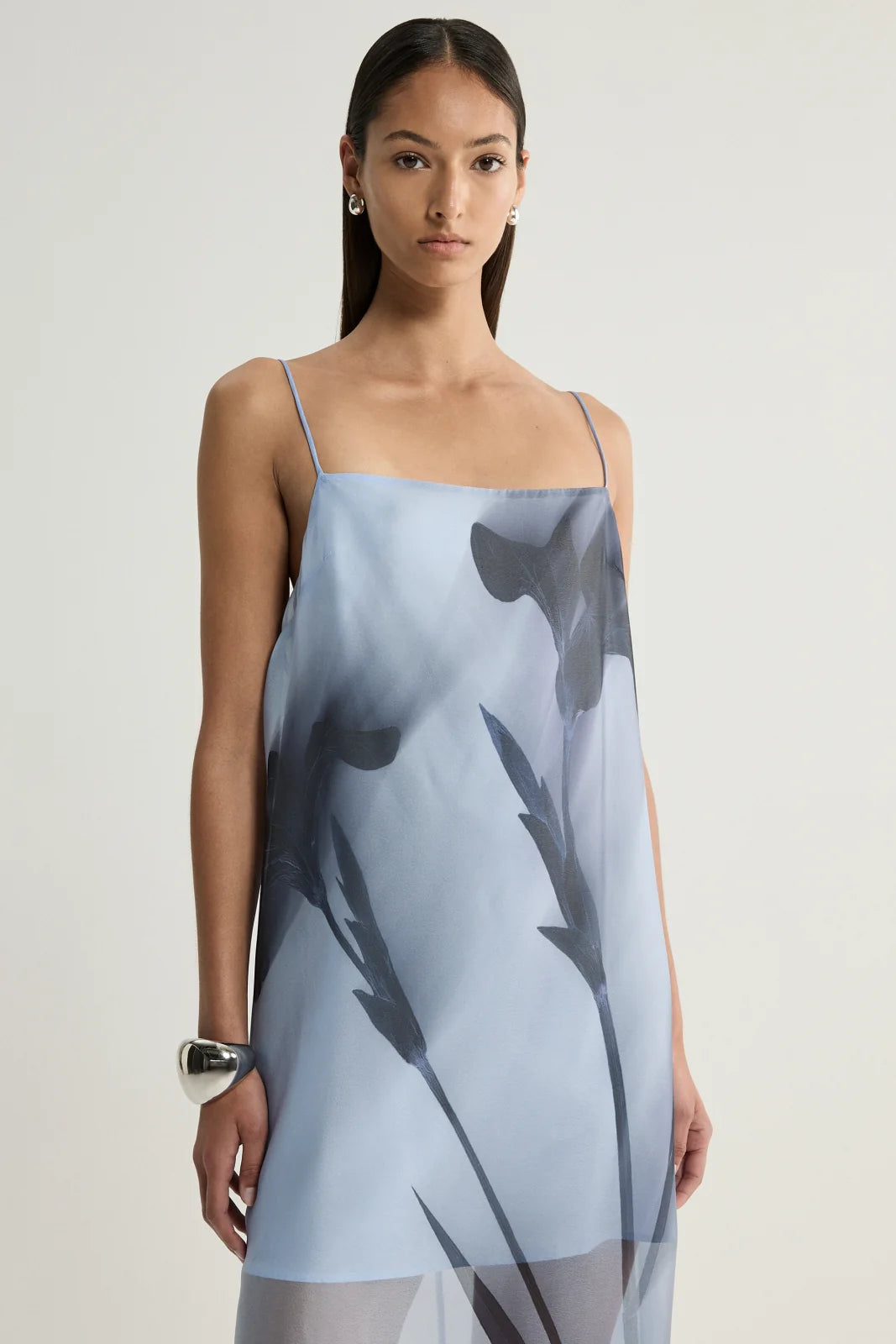 Elka Collective - Jade Dress (Blue Floral Print) Elka Collective
