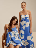 (Pre-Order) Kivari - Rowena Bubble Mini Dress (Blue) Kivari