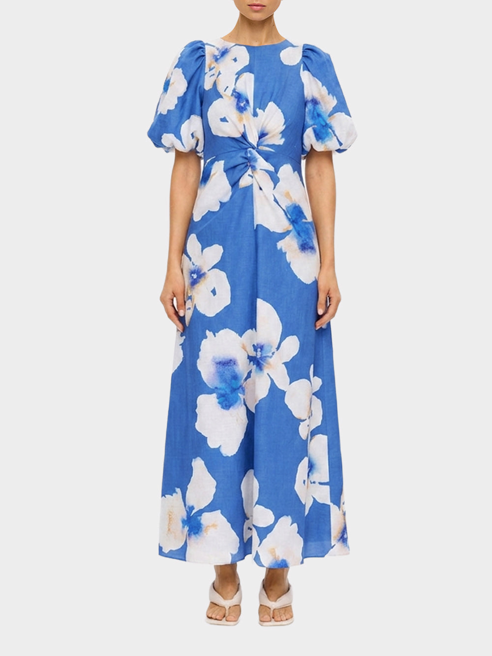 (Pre-Order) Kivari - Rowena Maxi Dress (Blue) Kivari
