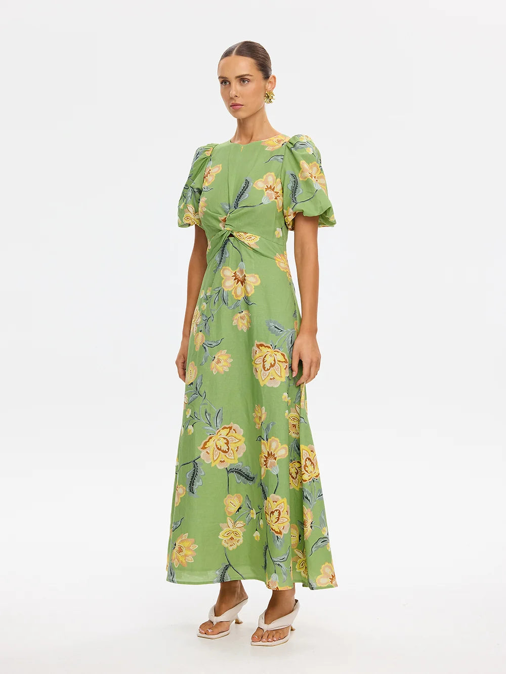 Kivari - Eve Maxi Dress (Green) Kivari