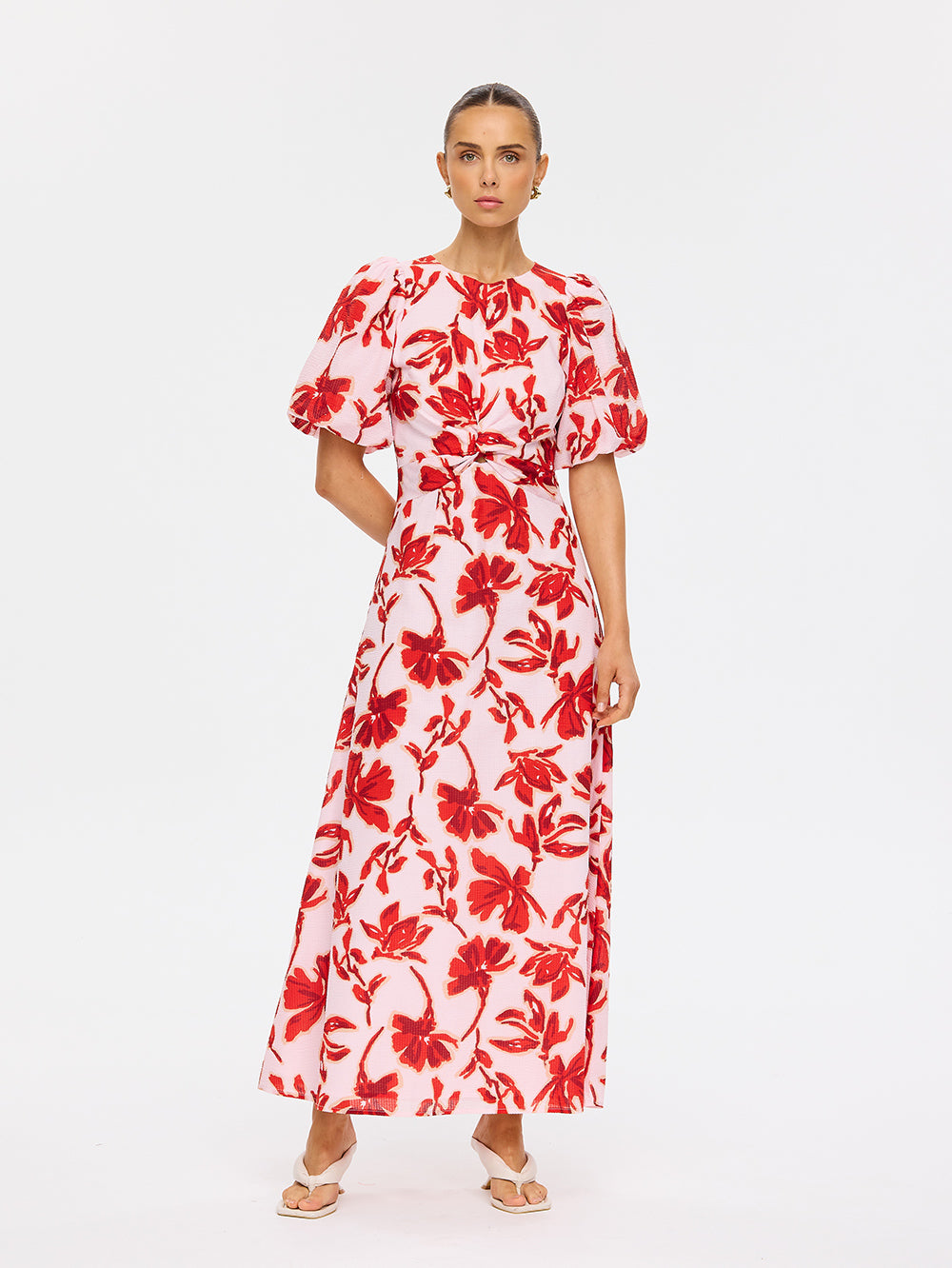Kivari - Rosalie Maxi Dress (Red) Kivari