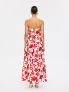 Kivari - Rosalie Strappy Maxi Dress (Red) Kivari