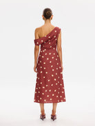 Kivari - Saro Midi Dress (Brick) Kivari