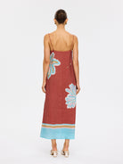 (Pre-Order) Kivari - Enzo Midi Dress (Maroon) Kivari