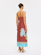 (Pre-Order) Kivari - Enzo Midi Dress (Maroon) Kivari