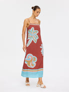 (Pre-Order) Kivari - Enzo Midi Dress (Maroon) Kivari