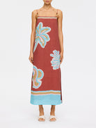 (Pre-Order) Kivari - Enzo Midi Dress (Maroon) Kivari