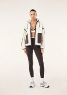 P.E Nation - Lennon Sherpa Jacket (Whisper White/Coffee) P.E Nation