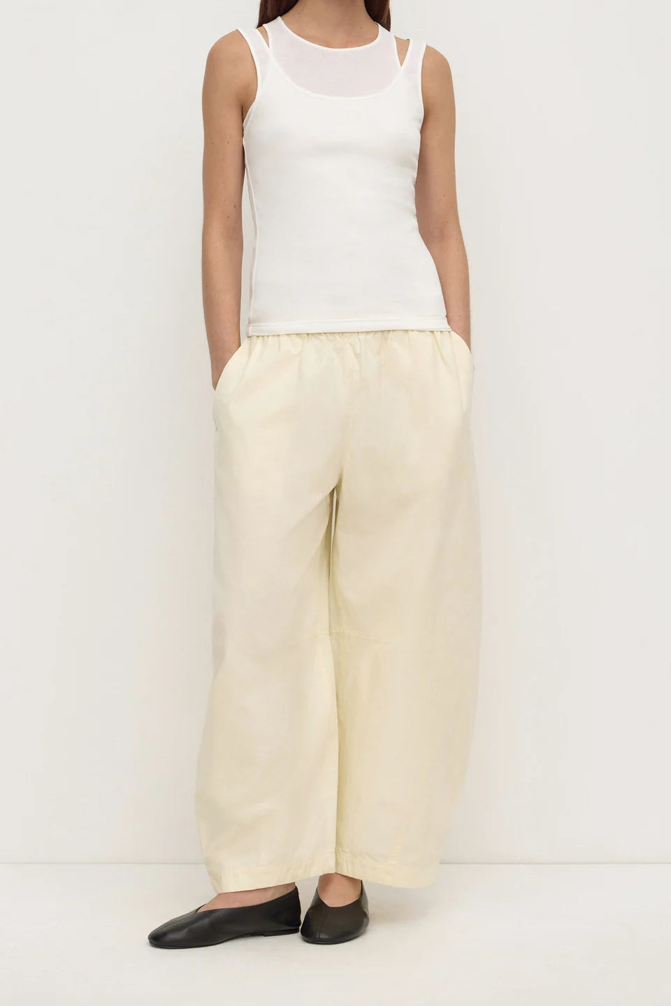 Assembly Label - Lola Barrel Pant (Vanilla) Assembly Label