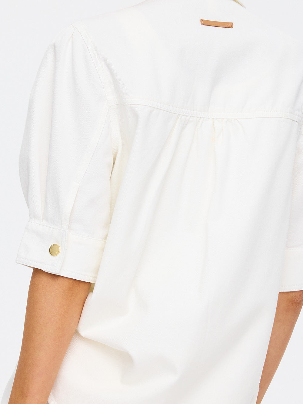 Kivari - Lou Denim Shirt (White) Kivari