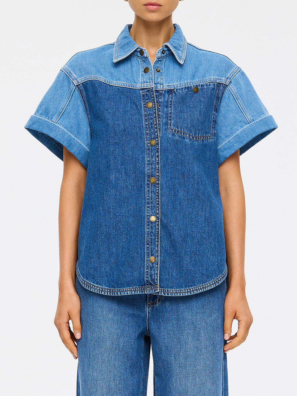 (Pre-Order) Kivari - Coralie Denim Shirt Kivari