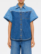 (Pre-Order) Kivari - Coralie Denim Shirt Kivari