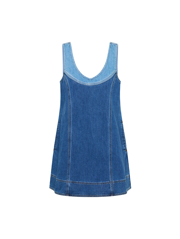 (Pre-Order) Kivari - Coralie Denim Mini Dress Kivari