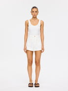 Kivari - Lou Denim Short (White) Kivari