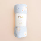 Fox & Fallow - Organic Muslin Wrap (Pink Doves) Fox & Fallow