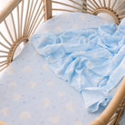 Fox & Fallow - Organic Muslin Wrap (Pink Doves) Fox & Fallow