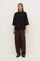Assembly Label - Max Cotton Oversized Tee (Black) Assembly Label