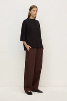 Assembly Label - Max Cotton Oversized Tee (Black) Assembly Label
