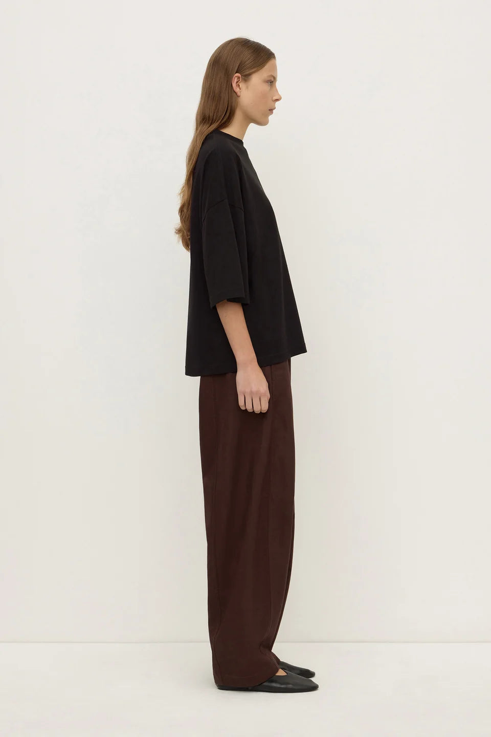 Assembly Label - Max Cotton Oversized Tee (Black) Assembly Label