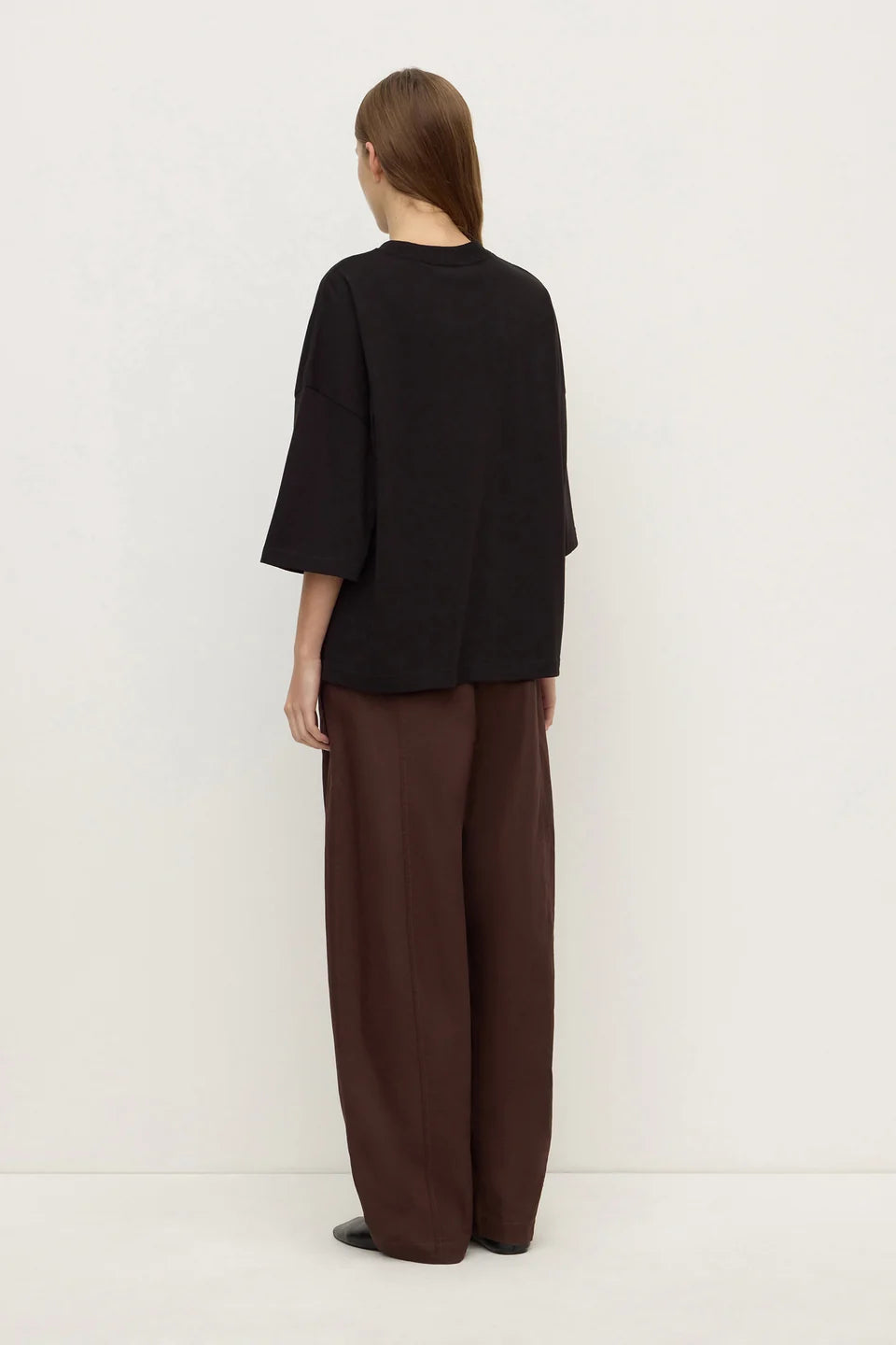 Assembly Label - Max Cotton Oversized Tee (Black) Assembly Label