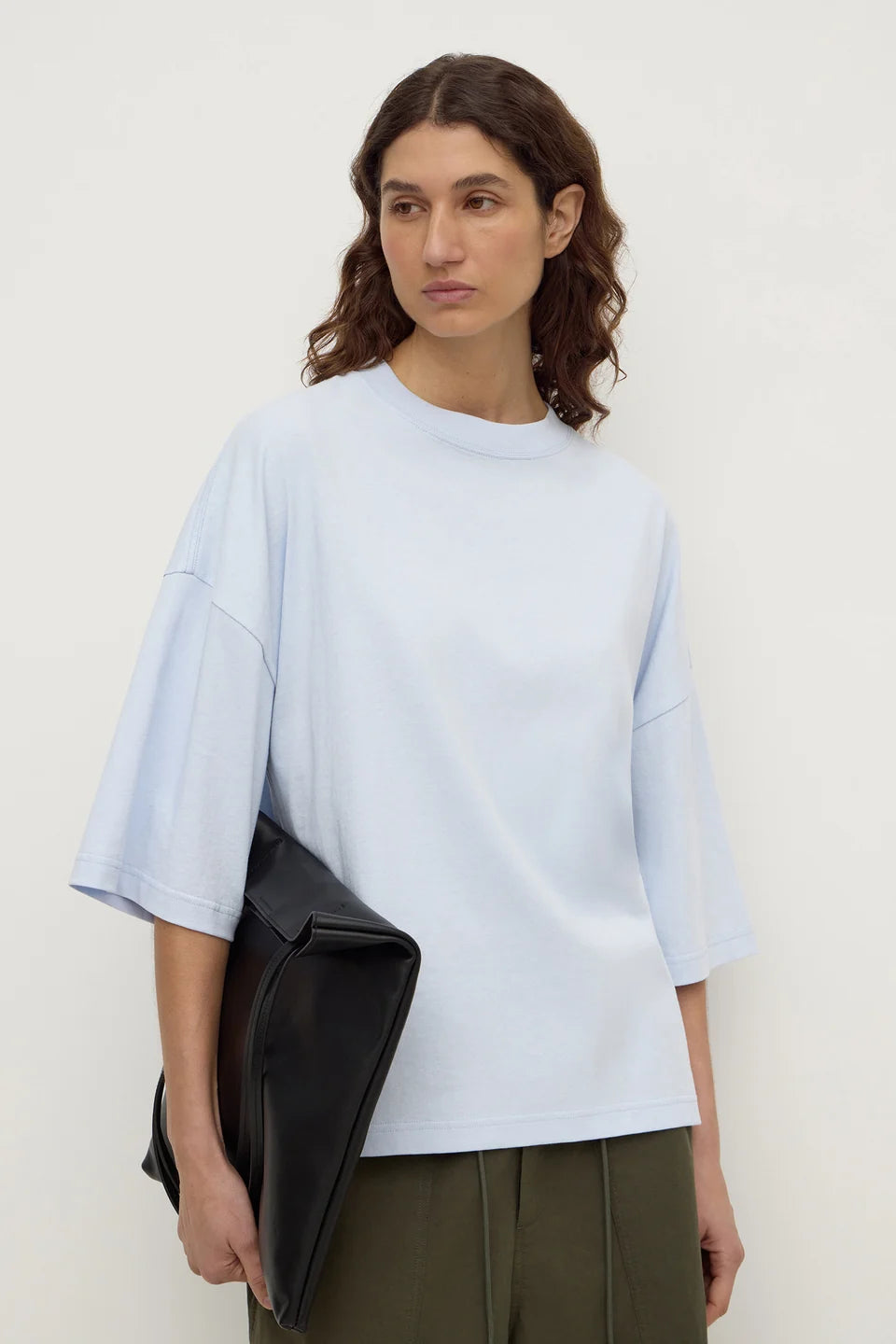 Assembly Label - Max Cotton Oversized Tee (Powder Blue) Assembly Label
