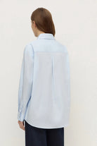 Assembly Label - Micha Popplin L/S Shirt (Powder Blue) Assembly Label