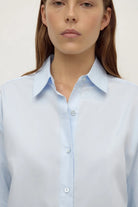 Assembly Label - Micha Popplin L/S Shirt (Powder Blue) Assembly Label