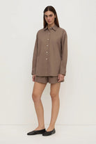 Assembly Label - Misha Shirt (Dark Sand) Assembly Label
