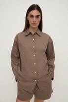 Assembly Label - Misha Shirt (Dark Sand) Assembly Label