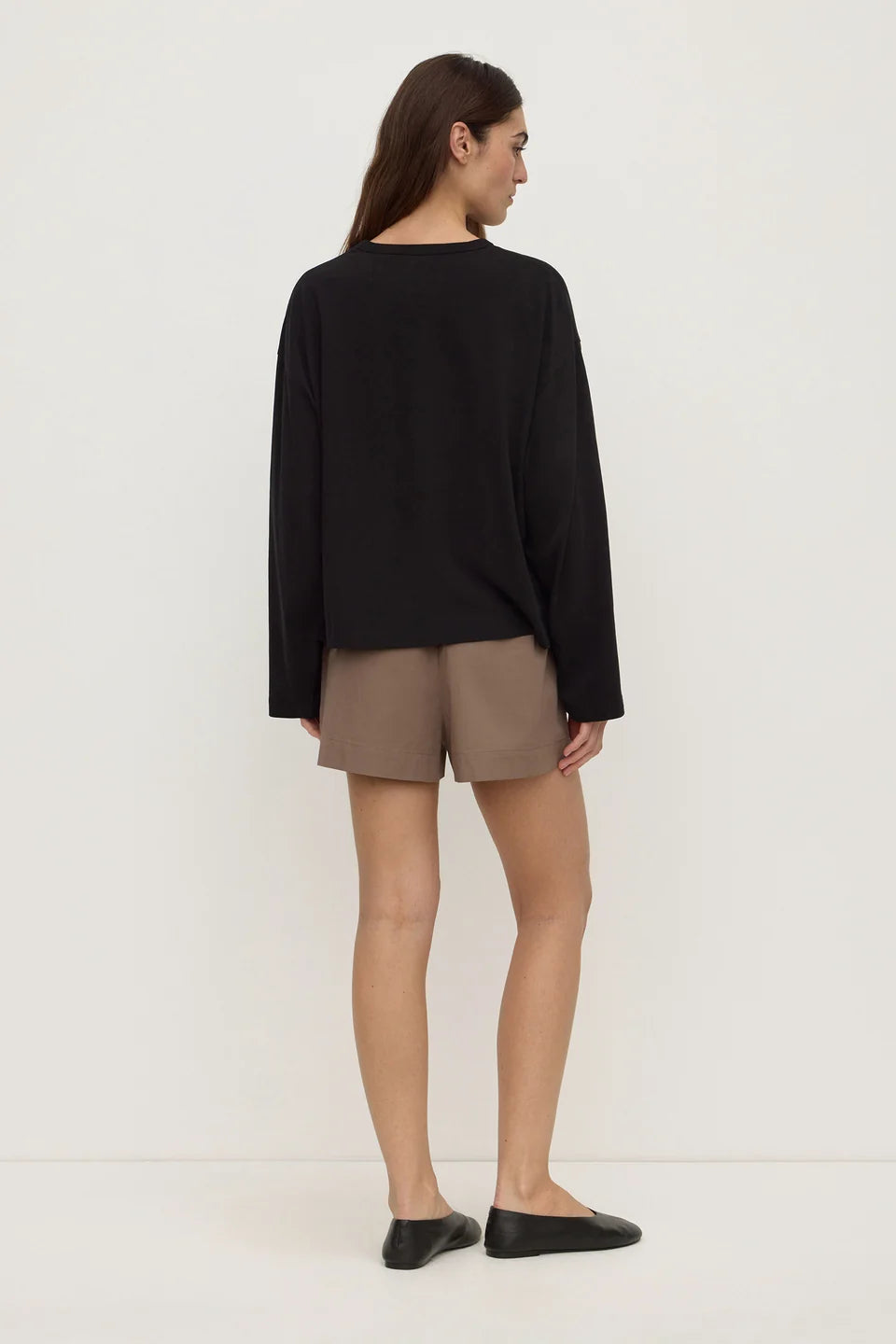 Assembly Label - Micha Poplin Short (Dark Sand) Assembly Label