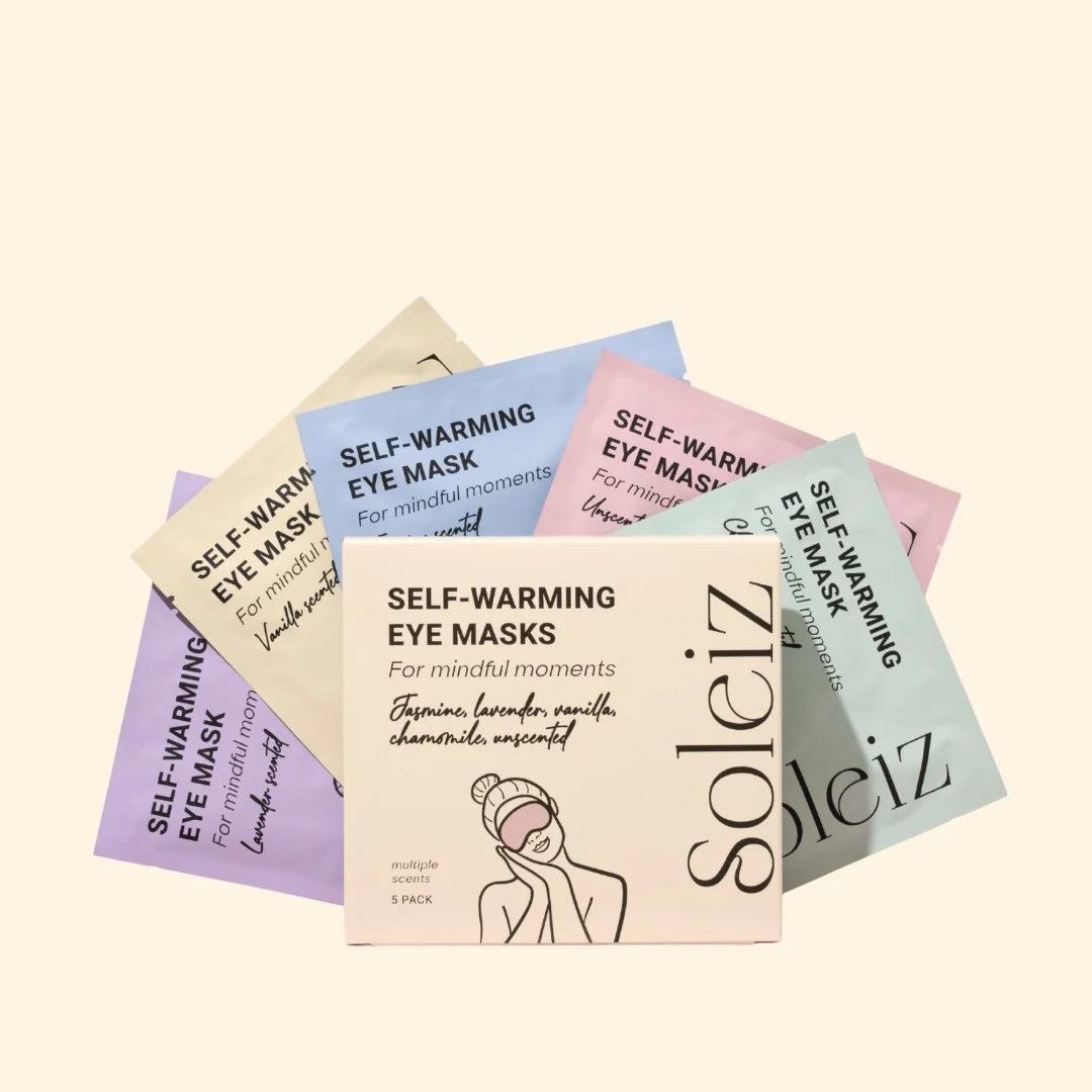 Soleiz - Self-Warming Eye Mask Mixed Scent (5 Pack) Soliez