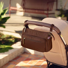 OiOi - Multitasker Pram Caddy 2.0 (Chocolate Nylon) OiOi