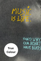 Sabbi - Music Is Life Tee (Black) Sabbi