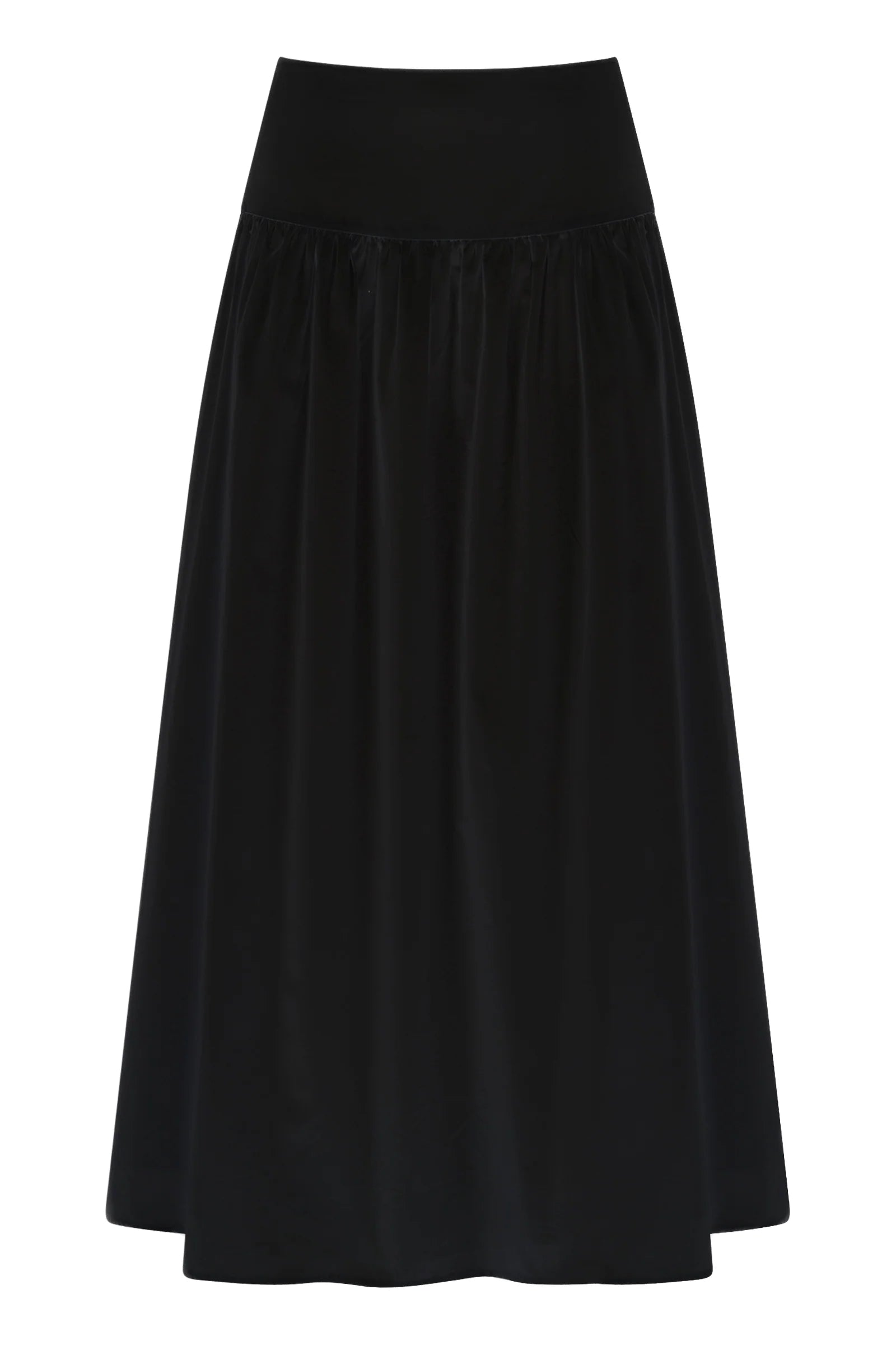 Nude Lucy - Greta Poplin Skirt (Black) Nude Lucy