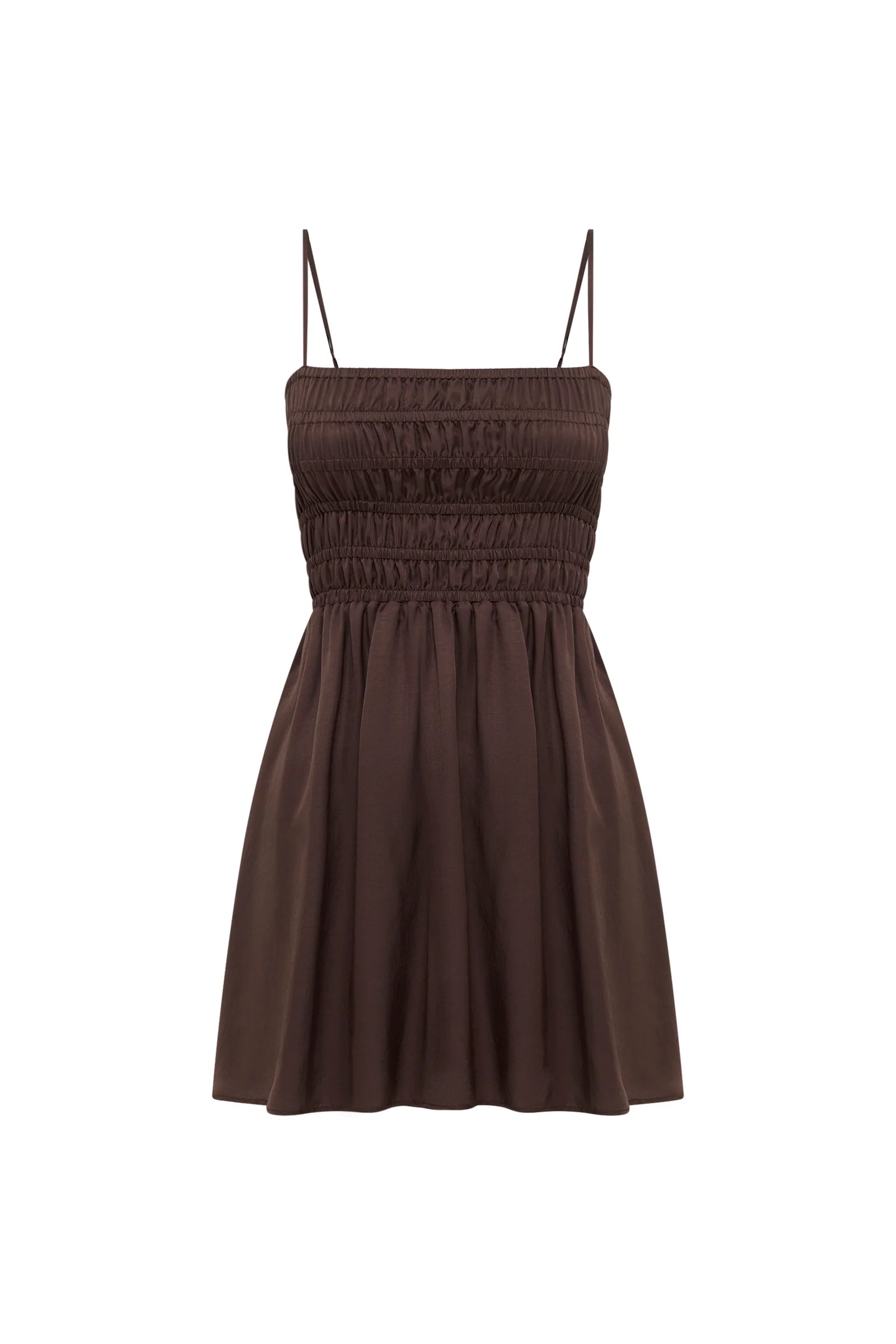 Nude Lucy - Jaslynn Mini Dress (Chocolate) Nude Lucy