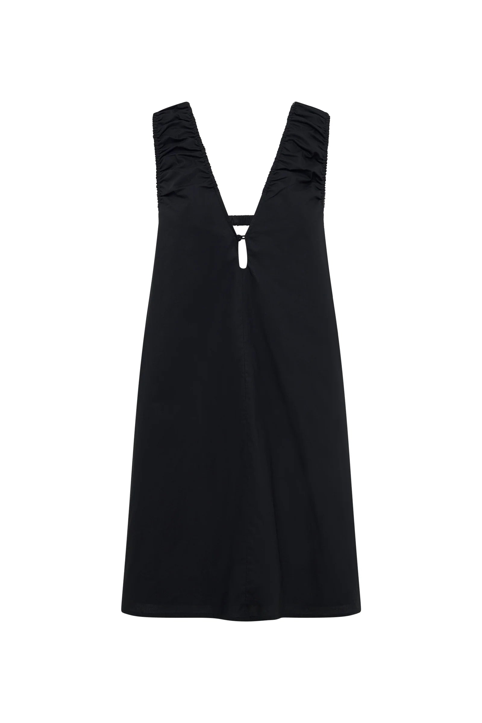 Nude Lucy - Cerie Poplin Mini Dress (Black) Nude Lucy