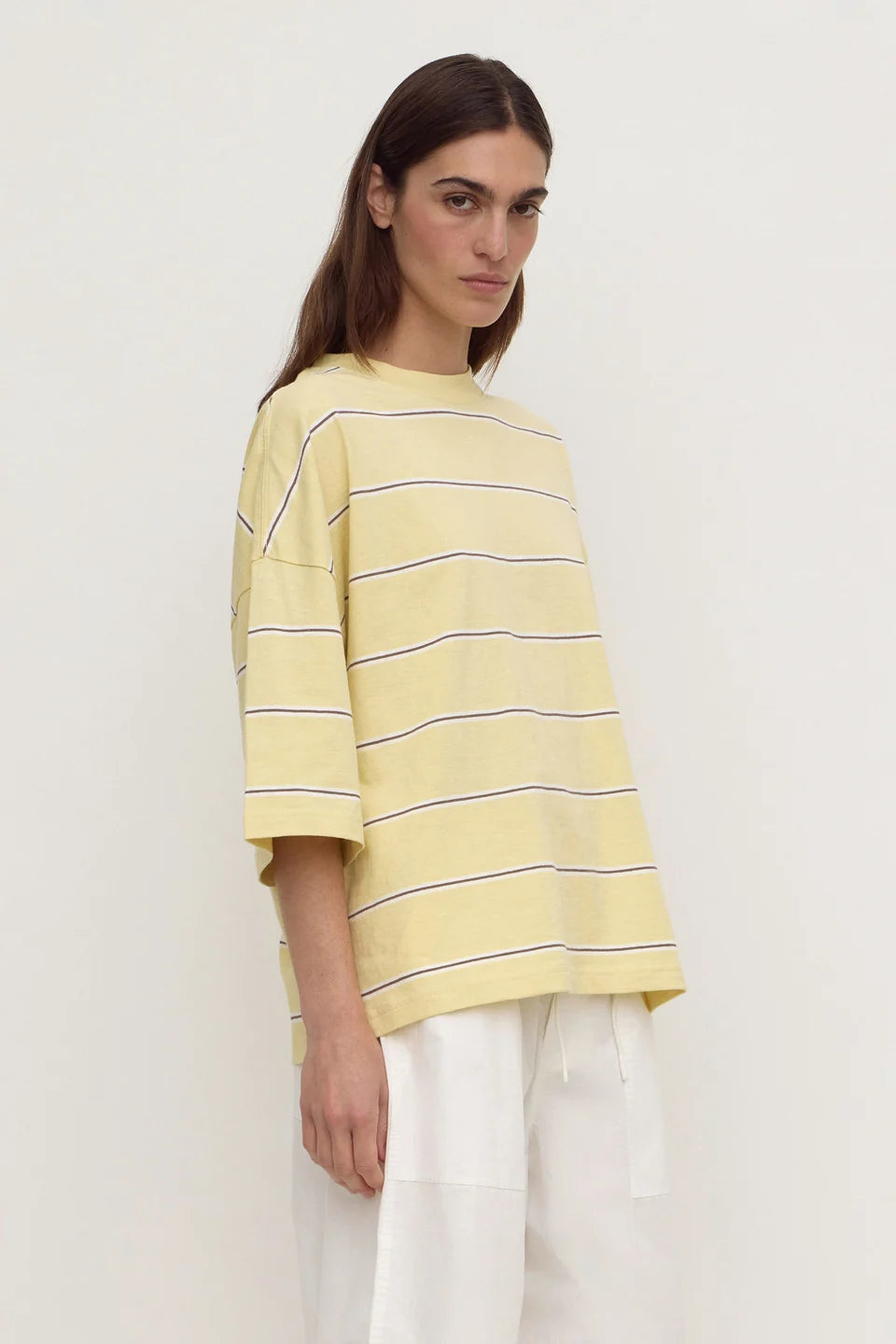 Assembly Label - Nora Stripe Oversized Tee (Rind Stripe) Assembly Label