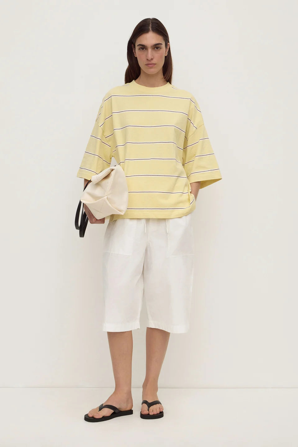 Assembly Label - Nora Stripe Oversized Tee (Rind Stripe) Assembly Label