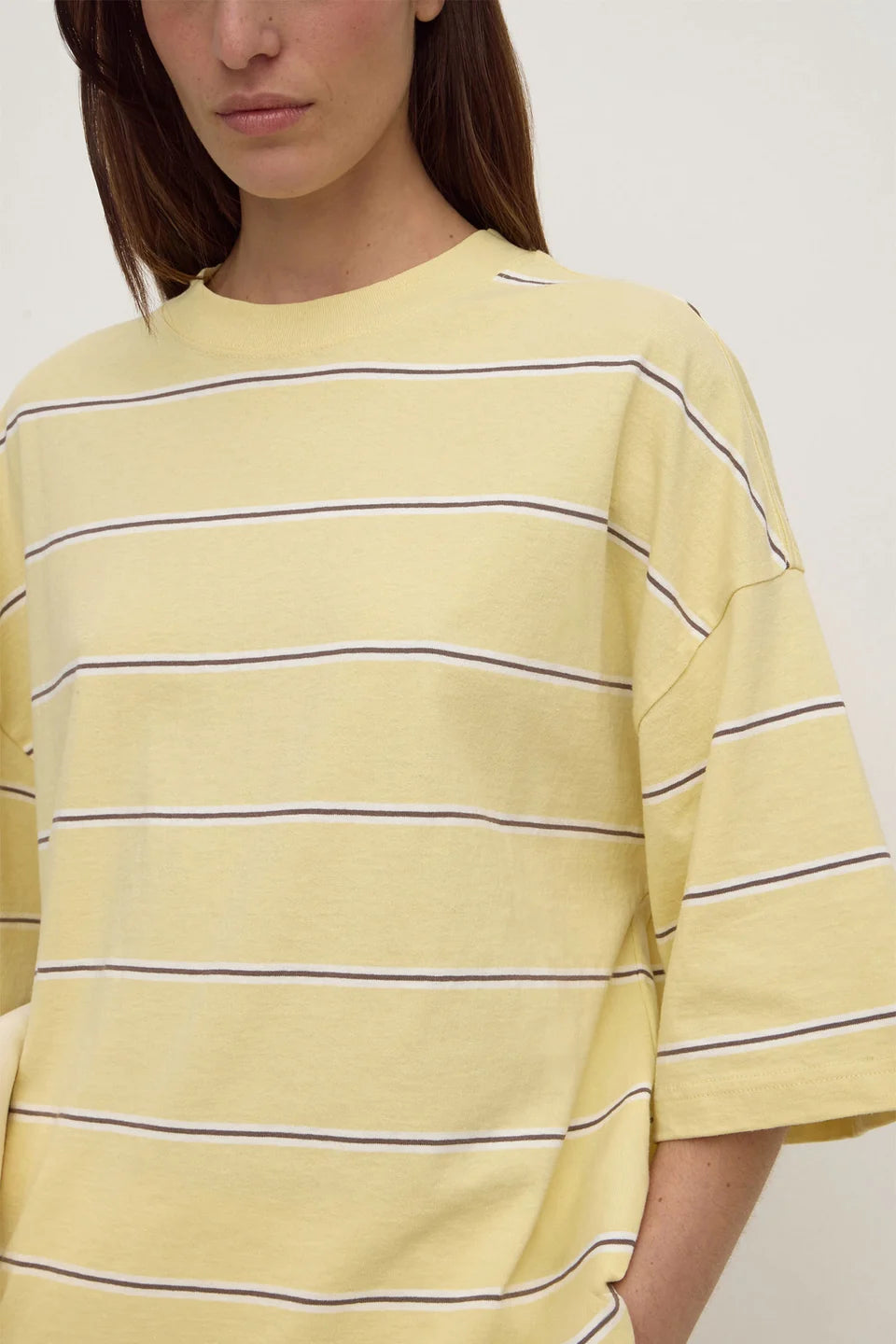 Assembly Label - Nora Stripe Oversized Tee (Rind Stripe) Assembly Label