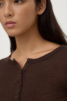 Assembly Label - Nora Merino Wool Henley (Ganache) Assembly Label