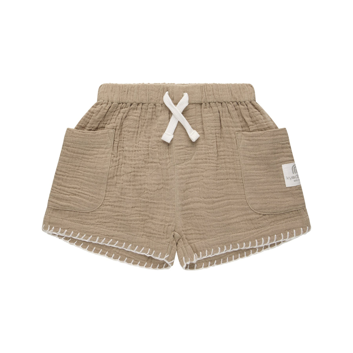 KYND Baby - Woven Short (Mocha) KYND Baby