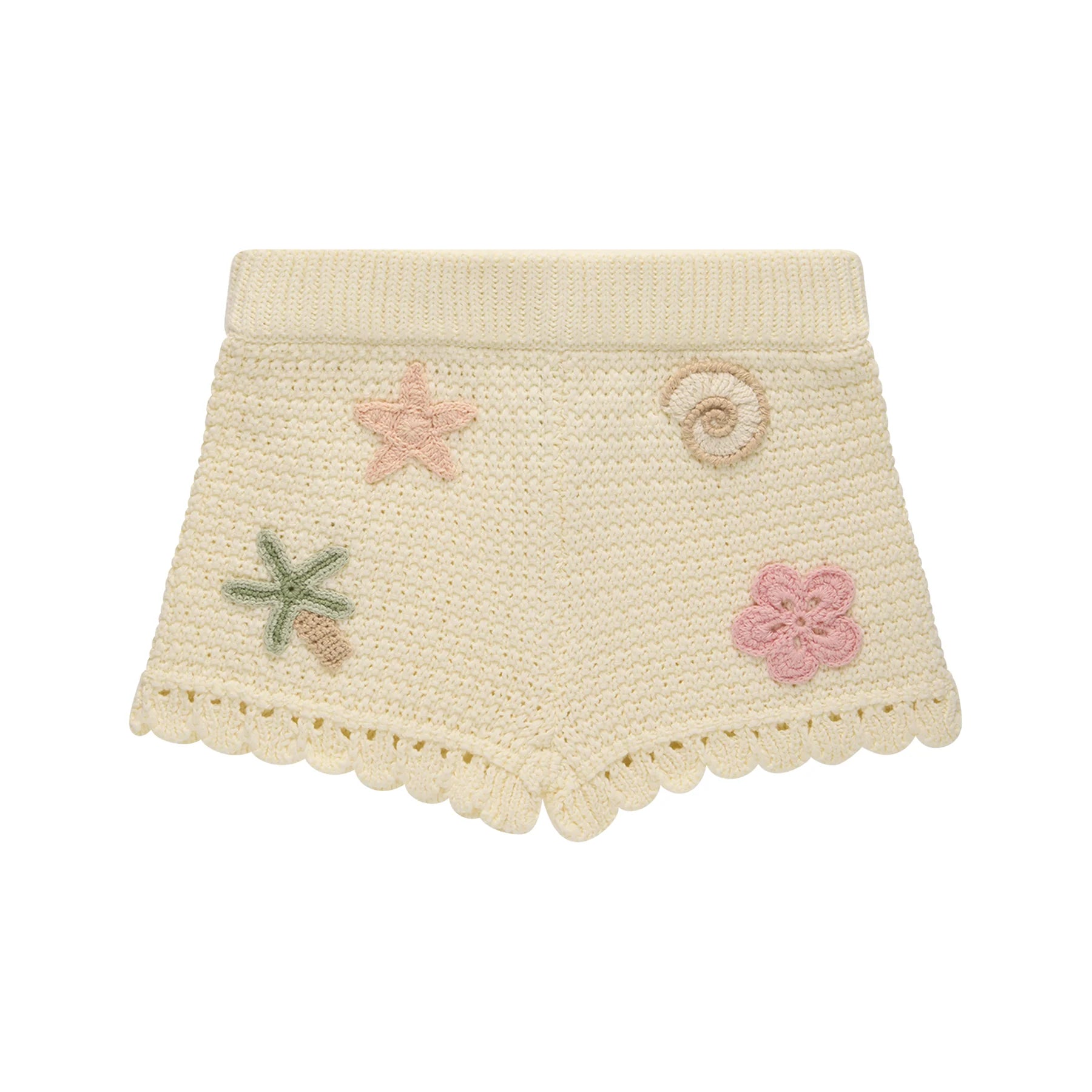 KYND Baby - Crochet Short (Coconut) KYND Baby