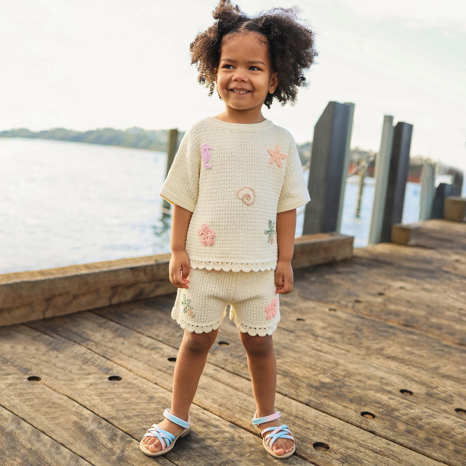 KYND Baby - Crochet Top (Coconut) KYND Baby