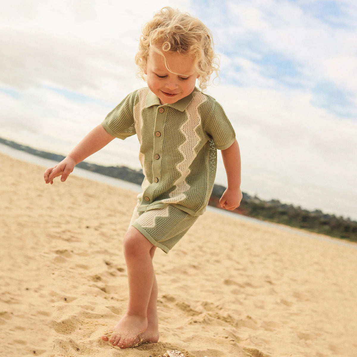 KYND Baby - Knit Short (Sage) KYND Baby