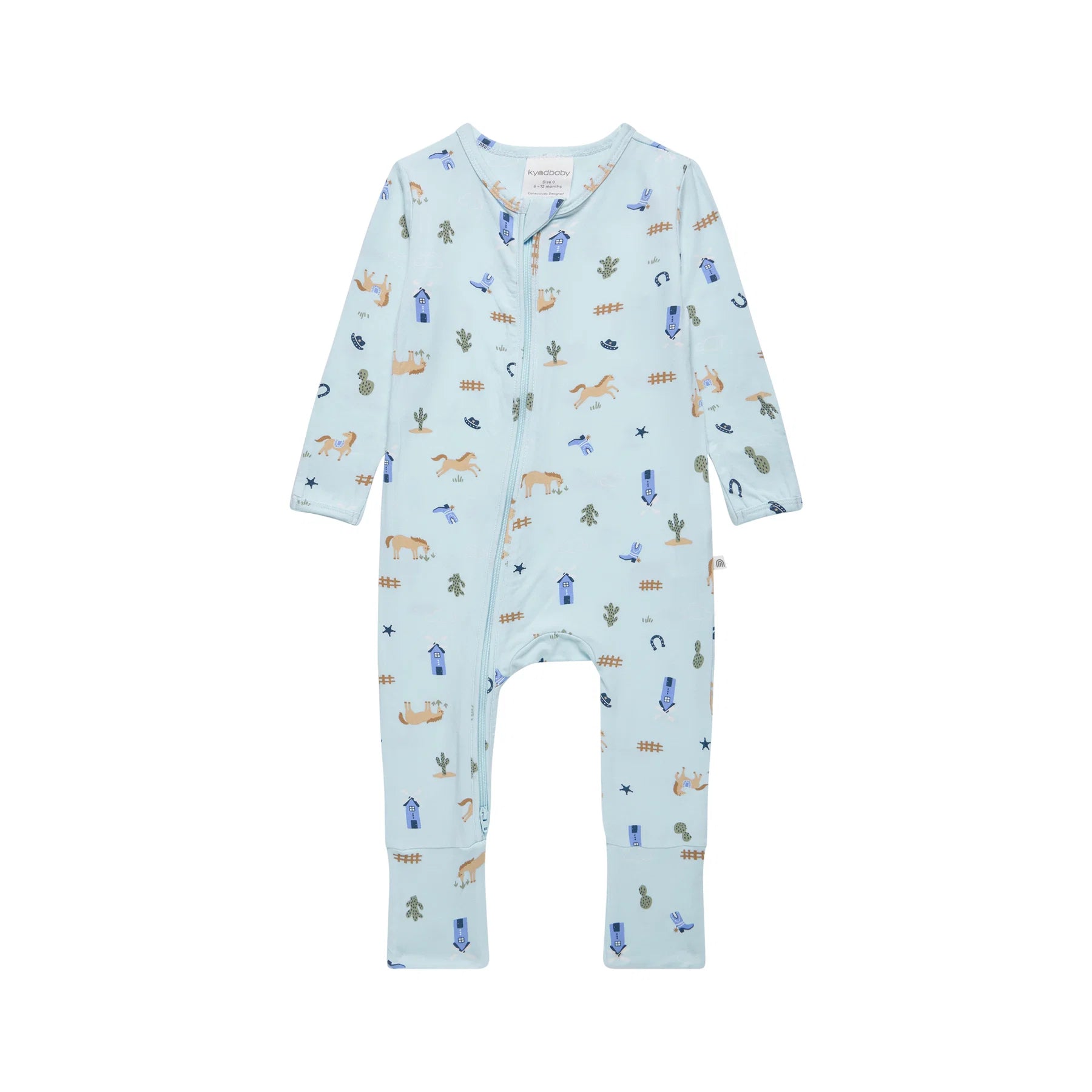 Kynd Baby - Essential Onesie (Country Blue) KYND Baby