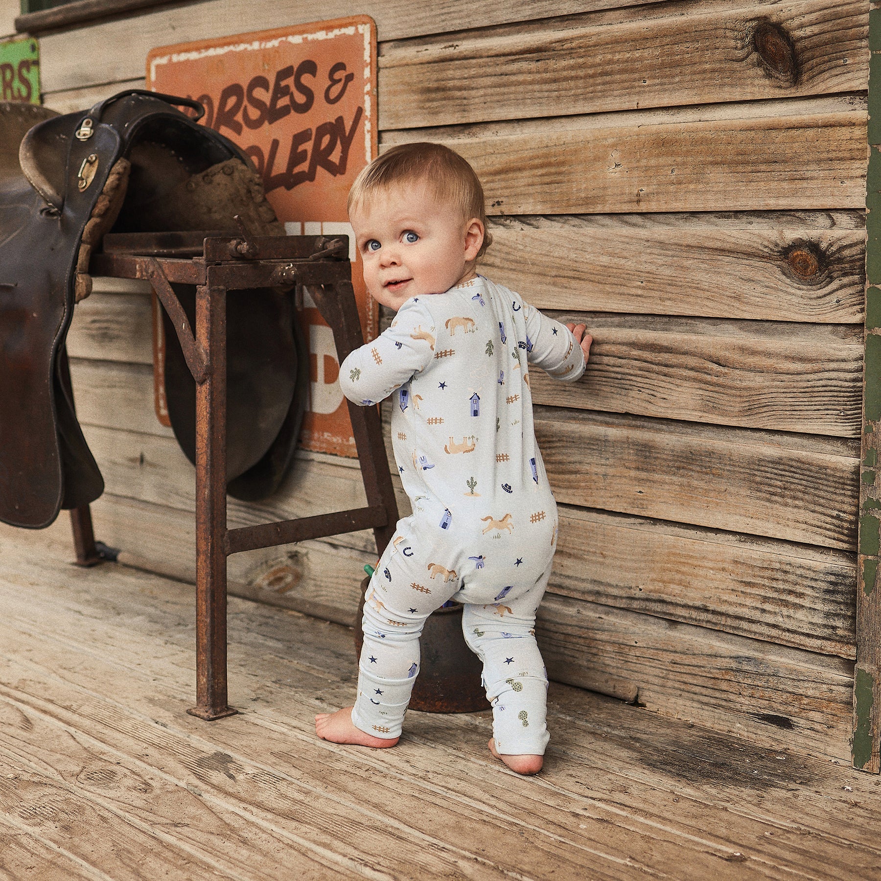 Kynd Baby - Essential Onesie (Country Blue) KYND Baby
