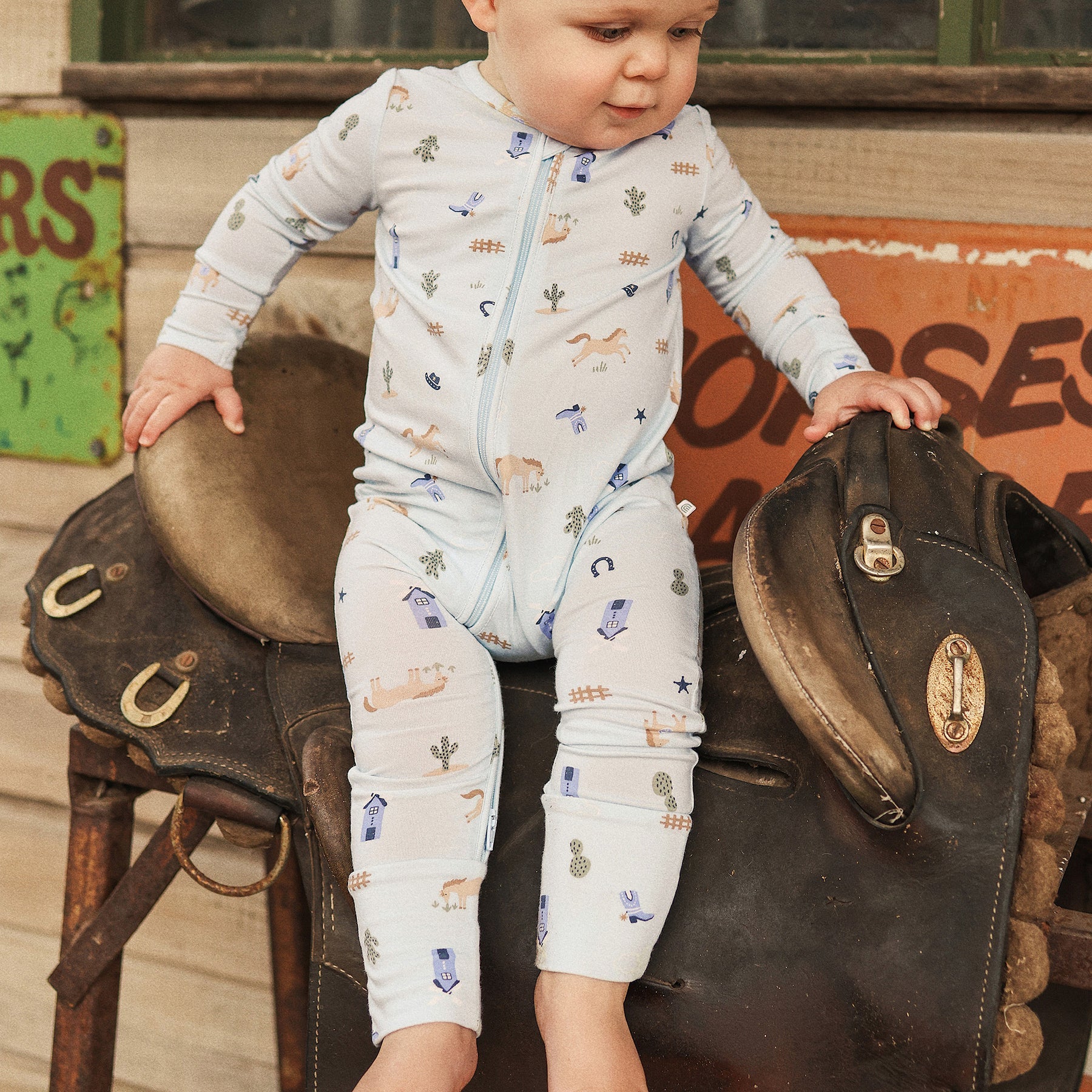 Kynd Baby - Essential Onesie (Country Blue) KYND Baby