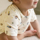 KYND Baby - Day Or Night Onsie Shortsleeve (Pasture) KYND Baby