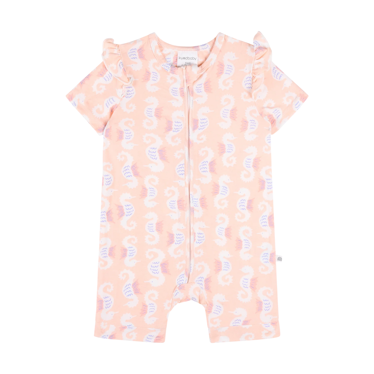Kynd Baby - Frill SS Onesie (Seahorse) KYND Baby