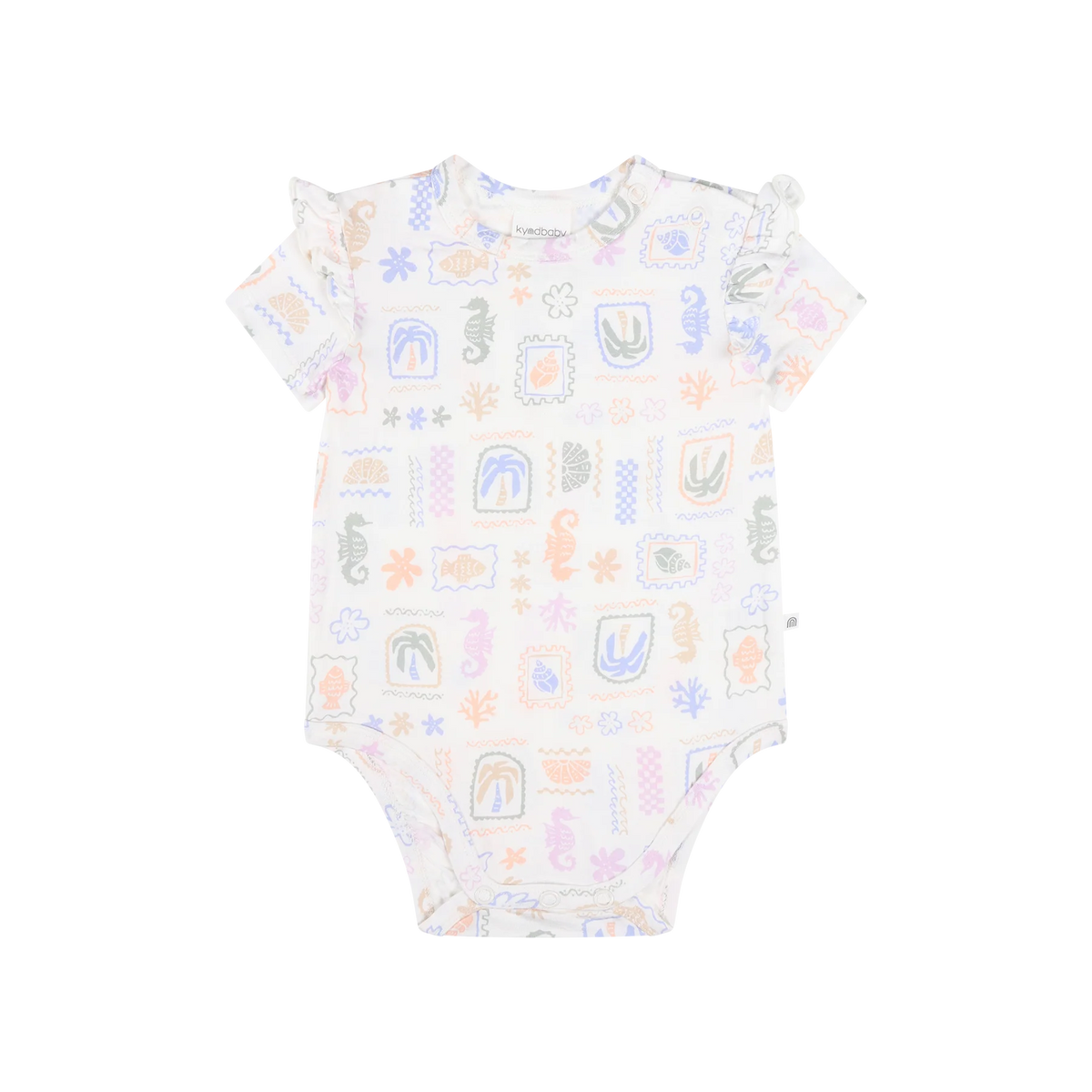 Kynd Baby - Frill SS Onesie (Resort) KYND Baby